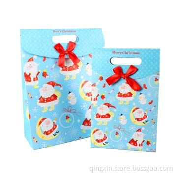 Christmas gift paper bag, manufacturer, various materials and arts are available